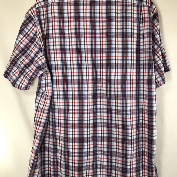 Ralph Lauren Jeans Co. 2 Button Down Dress Shirt Sz XL Mens Plaid Short Sleeve - Picture 5 of 9